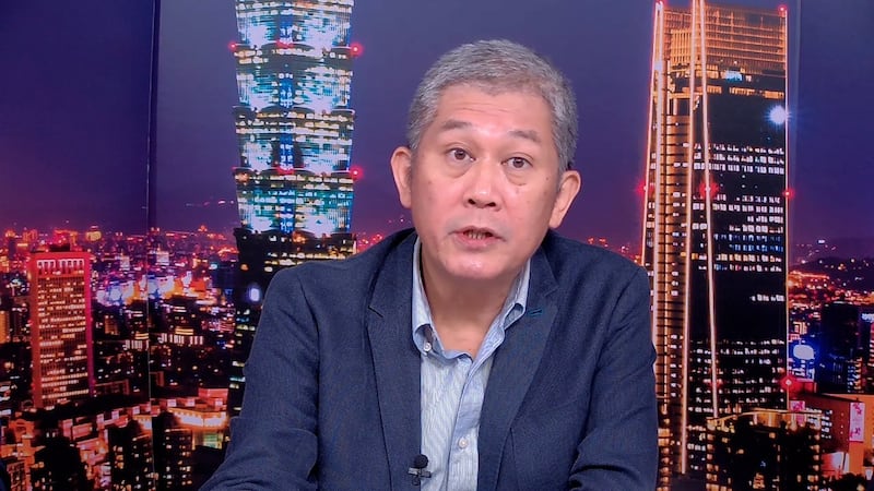 工研院产业科技国际策略发展所研究总监杨瑞临指,美国科技禁令尚未结束。(截图自节目)