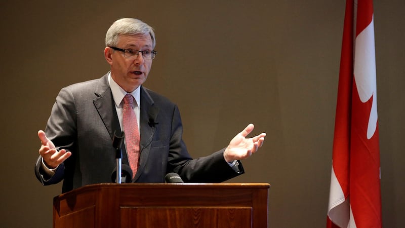 加拿大前驻华大使赵朴(Guy Saint-Jacques)。(路透社)