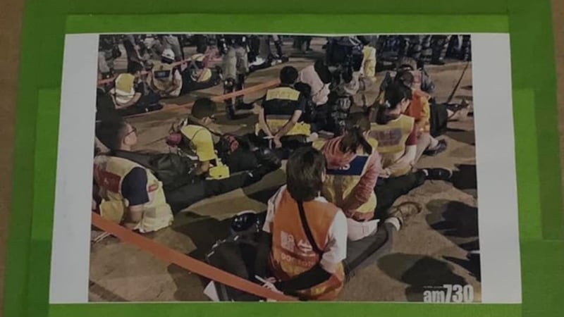 本次活动中,在康奈尔校园内出现的相关展板。(韦森特提供)