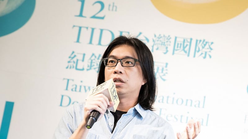 “第十二届台湾国际纪录片影展”策展人林木材。(台湾国际纪录片影展提供)