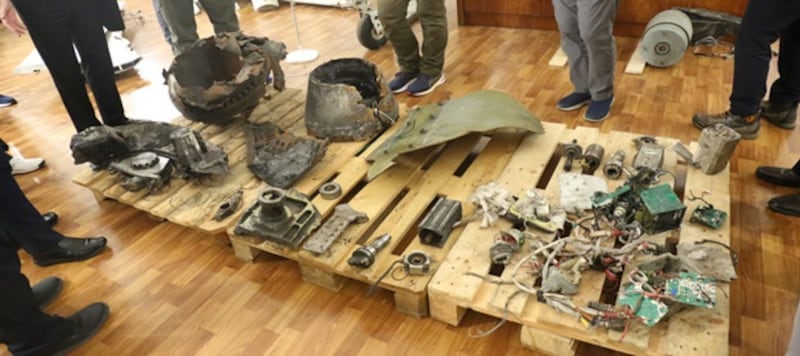 국가정보원이 지난 18일 공개한 우크라이나 정보당국이 전장에서 수거한 북한제 무기