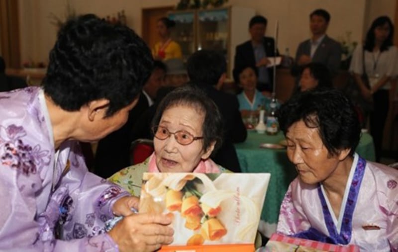 지난 2018년 8월 20일 오후 금강산호텔에서 열린 이산가족 단체 상봉 행사.